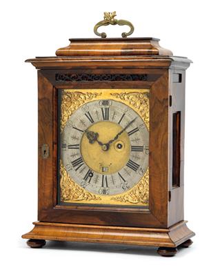Frühe Prager Barockstockuhr mit Wochengang - Uhren, Technik und Kuriositäten - Sammlung Spielautomaten