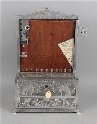 Geldspielautomat TARGET PRACTICE - Uhren, Technik und Kuriositäten - Sammlung Spielautomaten