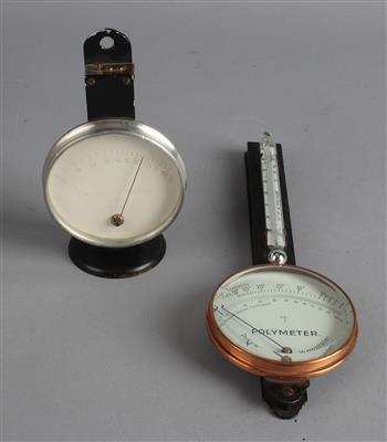 Lambrechts Polymeter und 1 Haarhygrometer - Hodiny, technologie a kuriozity