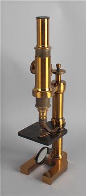 Mikroskop um 1900 - Uhren, Technik und Kuriositäten - Sammlung Spielautomaten