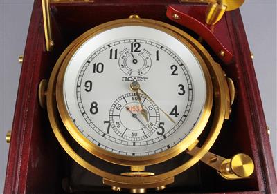 Russisches Marinechronometer - Hodiny, technologie a kuriozity