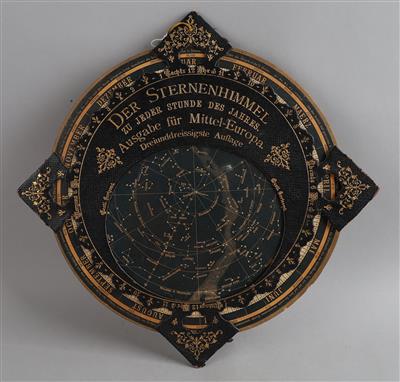 Drehbare Sternenkarte - Clocks, Science, and Curiosities including a Collection of glasses