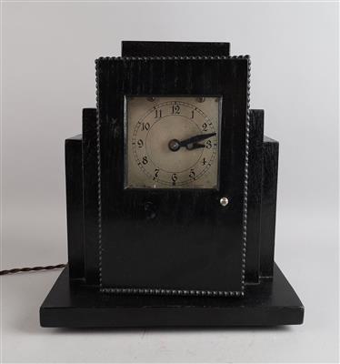 Elektromechanische Art Deco Tischuhr, - Orologi, tecnologia e curiosità