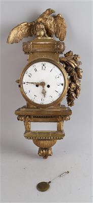 Kleine Josephinische Carteluhr - Clocks, Science, and Curiosities including a Collection of glasses