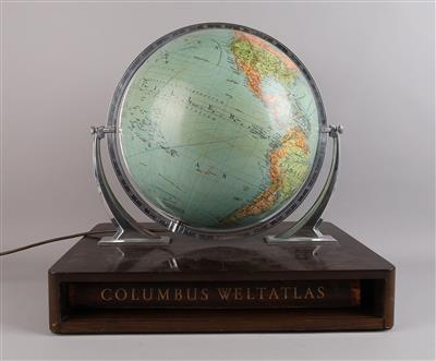 Columbus-Duo Erdglobus mit Weltatlas - Uhren, Technik, Kuriosa & Photographica