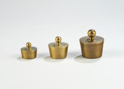 Three Mark weights - The Dr. Eiselmayr scales & weights collection