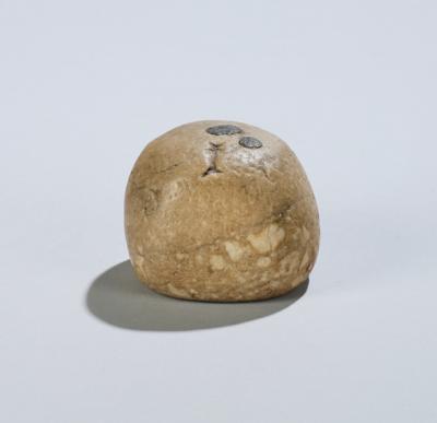 A stone weight of 1 pound - Sbírka vah a závaží Dr. Eiselmayr