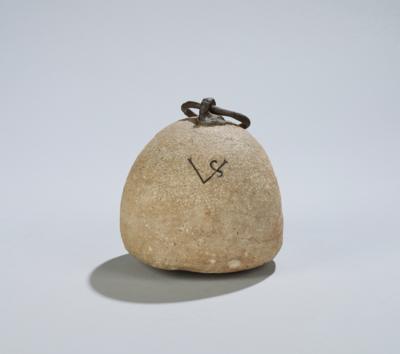 Steingewichtsstück zu 5 1/2 Pfund - Sammlung Dr. Eiselmayr - Österreichische historische Waagen, Gewichte und Maße