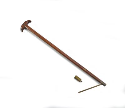 An accessorised walking stick, first half of the 19th century - The Dr. Eiselmayr scales & weights collection