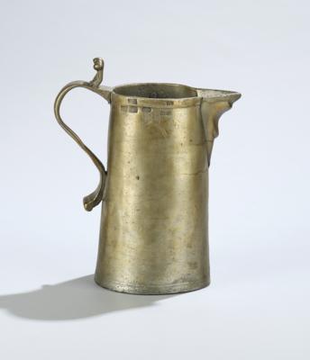 A Viennese tin liquid measure (‘Ziment’) from 1758 (KREMS) - Sbírka vah a závaží Dr. Eiselmayr