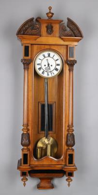 Altdeutsche Wandpendeluhr, - Clocks, Science, Curiosities & Photographica