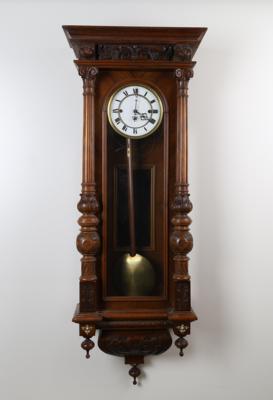 Altdeutsche Wandpendeluhr, - Clocks, Science, Curiosities