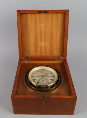 Deutsches Marinechronometer "Lange  &  Söhne, Blashütte N/Dresden" No 1384, - Uhren, Technik, Kuriositäten & Photographica