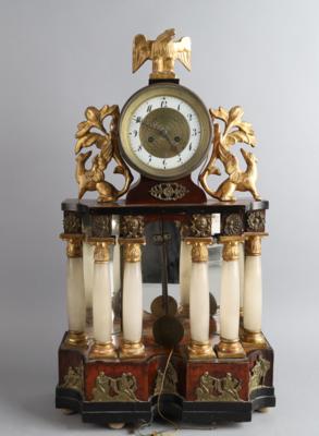 Wiener Biedermeier Kommodenuhr mit Musikspielwerk, "Alois Rechel in Winn", - Hodiny, technologie a kuriozity