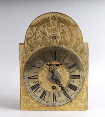 Barock Tischuhr mit Datum, - Uhren, Technik, Kuriositäten & Photographica