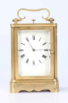 Biedermeier Tischuhr mit Repetition "Courvoisier frères", - Clocks, Science, Curiosities