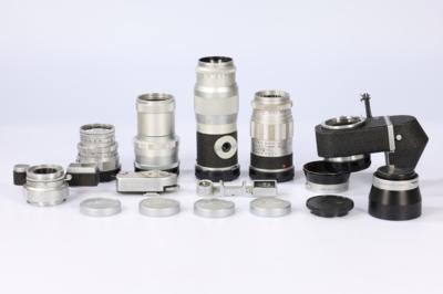 Konvolut Leica-M Objektive und Zubehör - Clocks, Science, Curiosities
