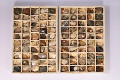 Mineraliensammlung um 1900 - Hodiny, technologie a kuriozity