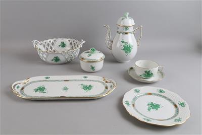 Kaffeeservice, Herend, - Decorative Porcelain and Silverware