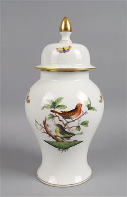 Herend Deckelvase, - Antiquariato