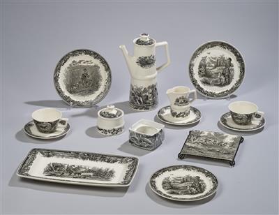 ARTEMIS Jagdliches Kaffeeservice, Villeroy  &  Boch, - Decorative Porcelain and Silverware