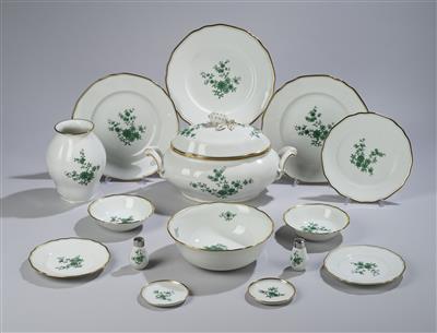 Speiseservice, Augarten, - Decorative Porcelain and Silverware