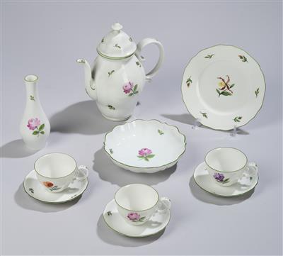 Moccaservice, Augarten, - Decorative Porcelain and Silverware