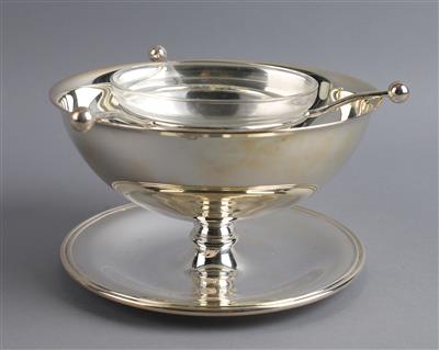 Wilkens - Kaviarschale, Form Silhouette, - Decorative Porcelain and Silverware