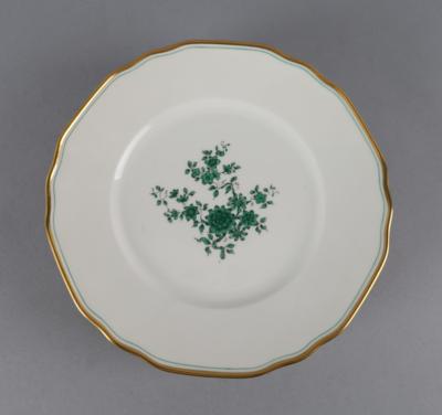 Augarten - 4 Speiseteller, - Decorative Porcelain & Silverware