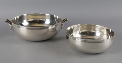 Christofle - 2 Schalen, - Decorative Porcelain & Silverware