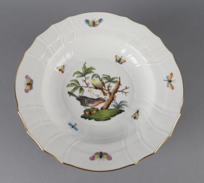 Herend - 8 Suppenteller, - Decorative Porcelain & Silverware