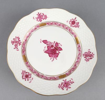 Herend - 5 Dessertteller Dm. 18,5 cm, - Decorative Porcelain and Silverware