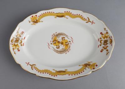 Meissen - Ovale Platte, um 1924-34, - Decorative Porcelain and Silverware