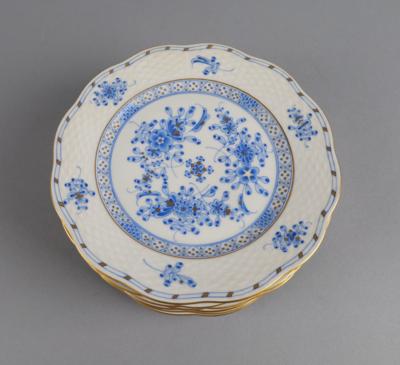 Herend - 8 Dessertteller Dm. 19 cm, - Decorative Porcelain & Silverware