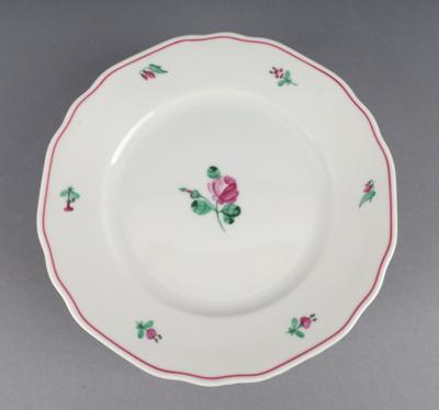 Augarten - 6 Dessertteller Dm. 19,8 cm, - Decorative Porcelain & Silverware