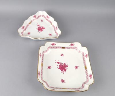 2 Schüsseln, Herend: - Decorative Porcelain & Silverware