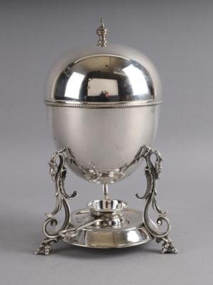 Thomas Latha,  &  Ernest Morton, Birmingham - Eierwärmer, - Decorative Porcelain & Silverware