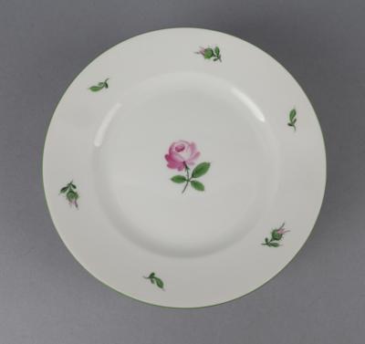 Augarten - 5 Dessertteller, - Decorative Porcelain and Silverware
