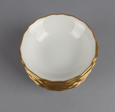 Augarten - 8 Kompottschalen, - Decorative Porcelain and Silverware