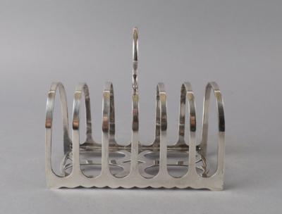 Christopher Johnson  &  Co, Sheffield - Toastständer, - Decorative Porcelain and Silverware