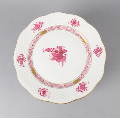 Herend - 12 Dessertteller, - Decorative Porcelain and Silverware