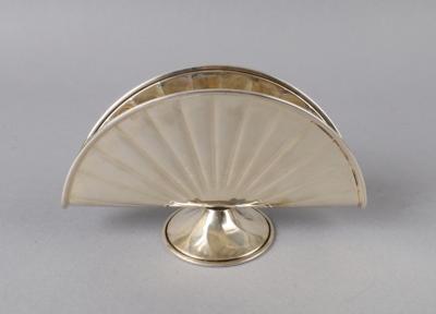 Serviettenhalter aus Silber, Vicenca, nach 1968 - Decorative Porcelain and Silverware