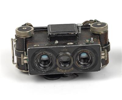 Stereokamera ROLLEIDOSCOP für 127er Film - Fotoapparate