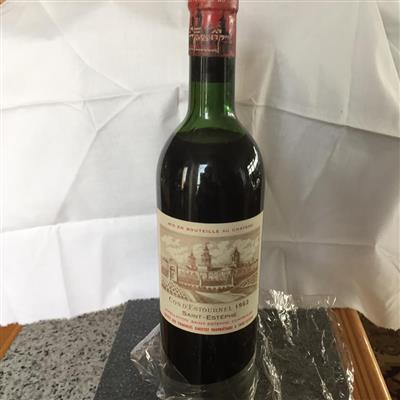 1962 Château Cos d'Estournel 2ème Grand Cru Classé Saint-Estèphe - Die große Dorotheum Weinauktion powered by Falstaff