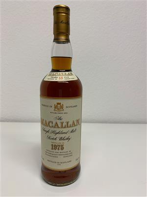1975 Macallan Distillery Macallan Single Highland Malt Scotch Whisky - Die große Dorotheum Weinauktion powered by Falstaff