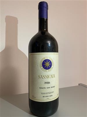 1986 Tenuta San Guido Sassicaia Bolgheri DOC - Die große Dorotheum Weinauktion powered by Falstaff