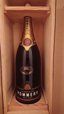 180 1 Dorotheum price: powered große Realized - Brut in Originalkiste EUR Weinauktion Falstaff Dorotheum (3 Champagne - x Die - der Royal 2021/01/05 Pommery Doppelmagnum l) by