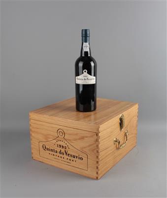 1995 Quinta do Vesuvio Vintage Port, Original-Holzkiste, Portugal, 3 Flaschen - Die große Oster-Weinauktion powered by Falstaff