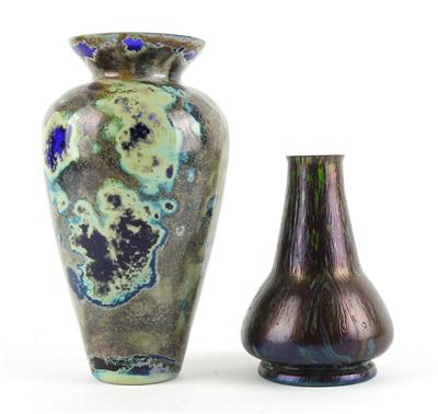 Kralik vase and Bohemian vase - Secese a umění 20. století