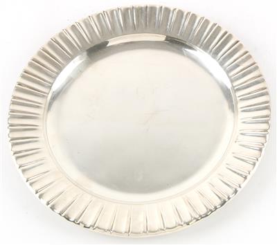 Silver plate, Alexander Sturm, as of May 1922, - Jugendstil e arte applicata del XX secolo